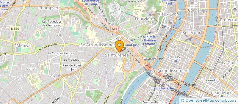 localisation de l'entreprise LES PETITS CHANTEURS DE LYON à LYON
