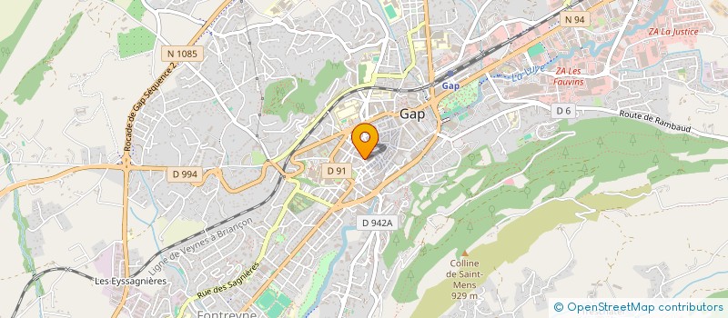 localisation de l'entreprise LES-PETITS-CHANTEURS DES HAUTES-ALPES - P.C.H.A.  GAP