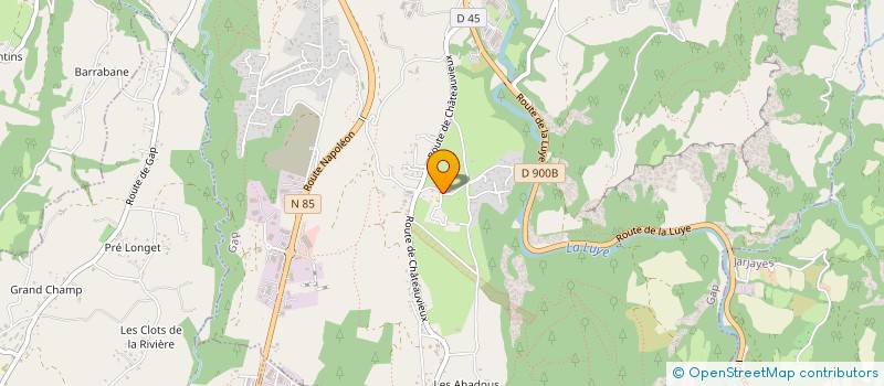 localisation de l'entreprise LES PETITS CHEVALIERS DE LA TOURRONDE  GAP