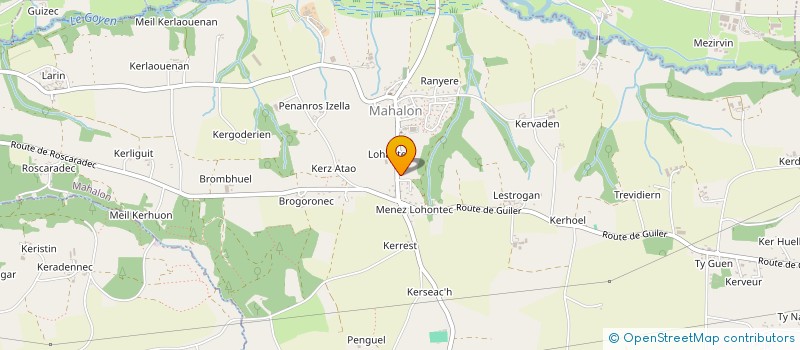 localisation de l'entreprise LES PETITS COEURS DU CAP  MAHALON