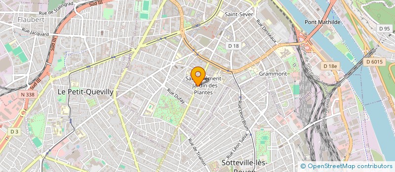 localisation de l'entreprise LES PETITS COLIBRIS 2 à ROUEN