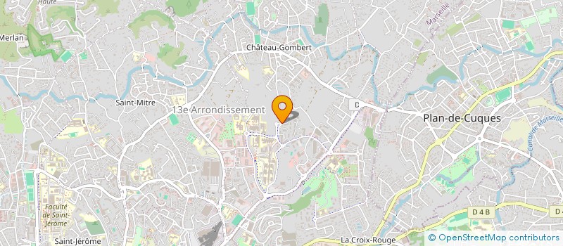 localisation de l'entreprise LES PETITS COLIBRIS à MARSEILLE