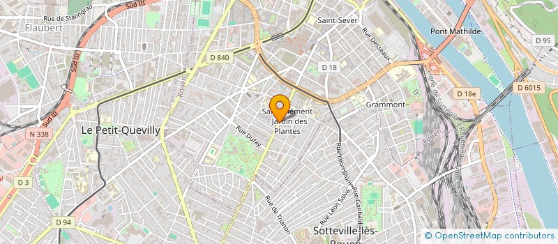 localisation de l'entreprise LES PETITS COLIBRIS 6 à ROUEN