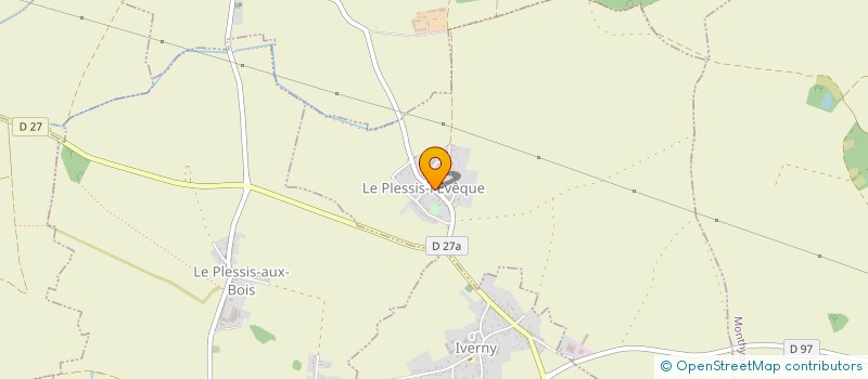 localisation de l'entreprise LES PETITS COMPAGNONS DE BAMBI  LE PLESSIS-L'EVEQUE