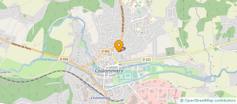 localisation de l'entreprise LES PETITS COURBONS à COULOMMIERS
