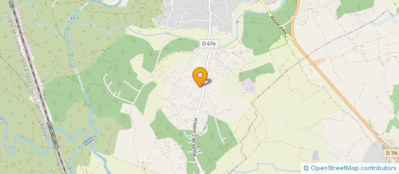 localisation de l'entreprise LES PETITS CROIGNES  LAMBESC