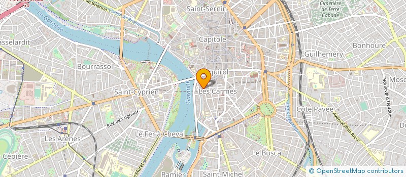 localisation de l'entreprise LES PETITS CRUS TOULOUSE à TOULOUSE