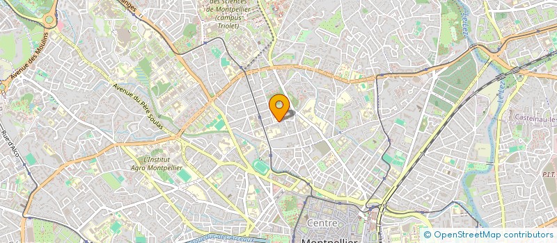 localisation de l'entreprise LES PETITS DE BOUTONNET à MONTPELLIER