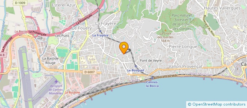localisation de l'entreprise LES PETITS DE DEMAIN PACA à CANNES