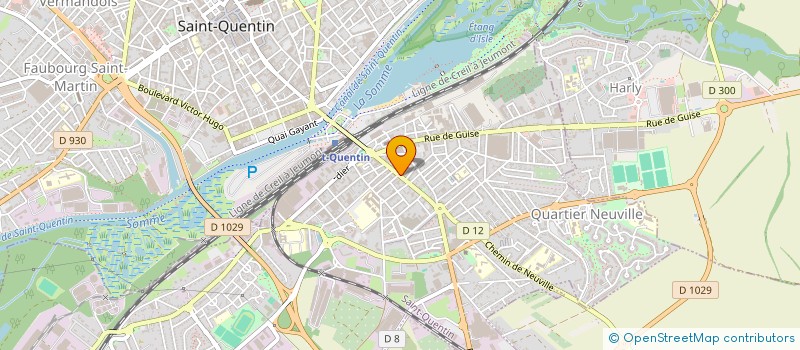 localisation de l'entreprise LES PETITS DE PAGNOL à SAINT-QUENTIN