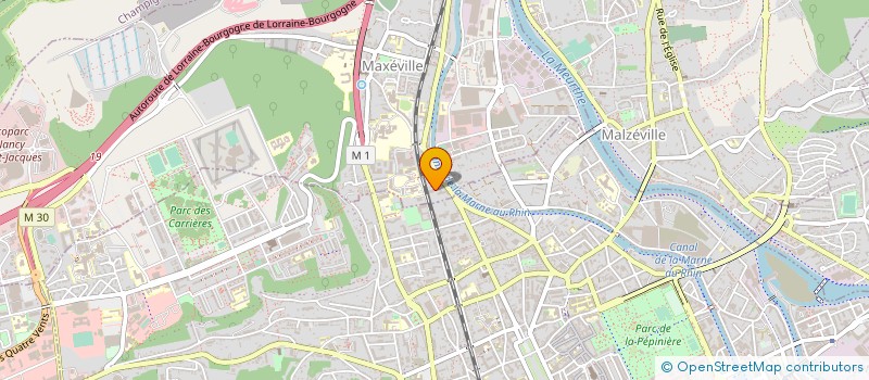 localisation de l'entreprise LES PETITS DEBROUILLARDS GRAND EST  LUNEVILLE