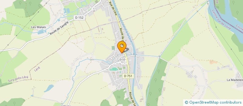 localisation de l'entreprise LES PETITS DOIGTS DE FEE  LERE