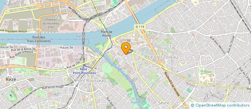 localisation de l'entreprise LES PETITS DORES à NANTES