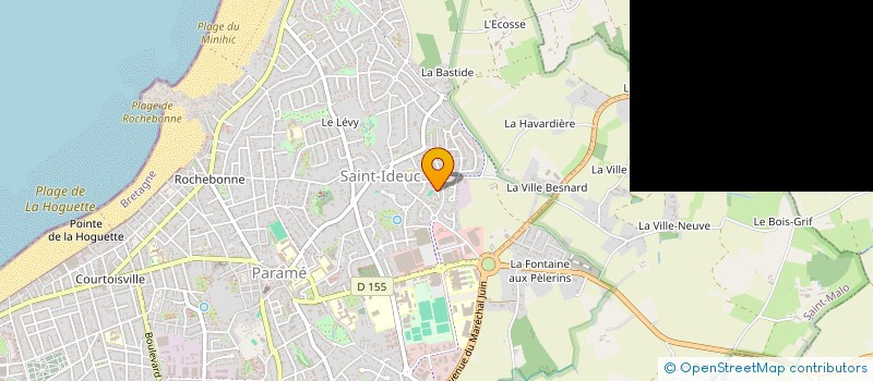 localisation de l'entreprise LES PETITS DOUETS  SAINT-MALO