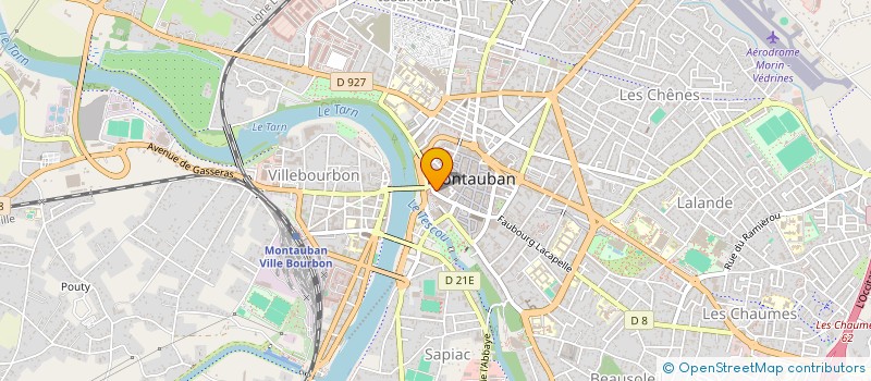 localisation de l'entreprise LES PETITS DROLES à MONTAUBAN