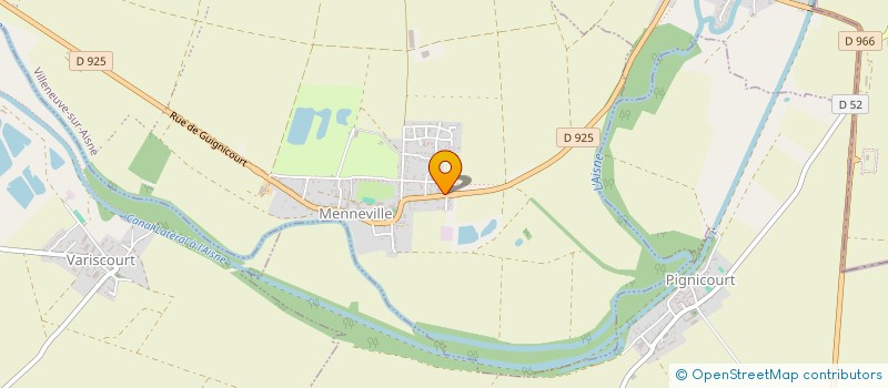 localisation de l'entreprise LES PETITS ECOLIERS DE NEUFCHATEL SUR AISNE à VILLENEUVE-SUR-AISNE