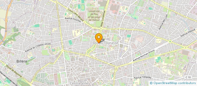 localisation de l'entreprise LES PETITS ECOLOS à PAU