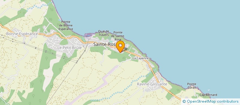 localisation de l'entreprise LES PETITS ECOLOS  LA PLAINE-DES-PALMISTES