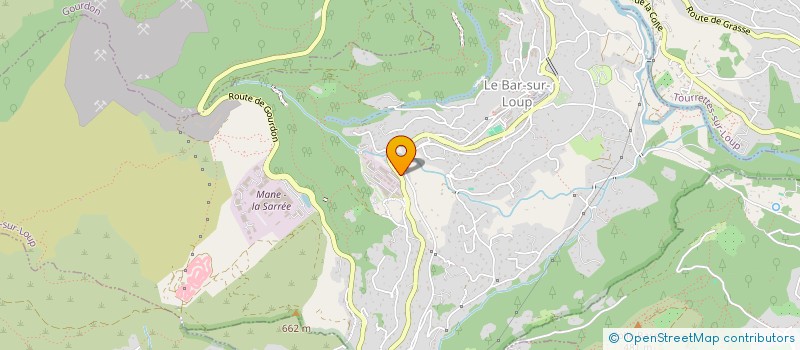 localisation de l'entreprise LES PETITS ECOLOS à LE BAR-SUR-LOUP
