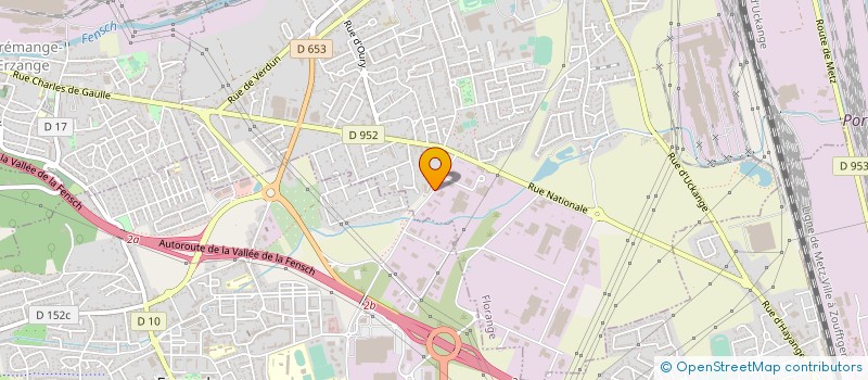 localisation de l'entreprise LES PETITS EXPLORATEURS à FLORANGE