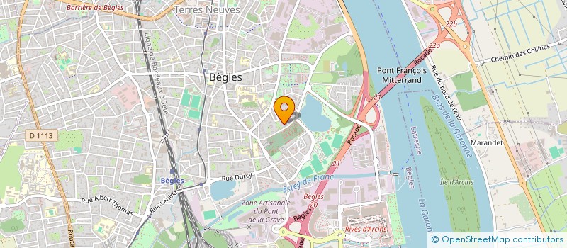 localisation de l'entreprise LES PETITS EXPLORATEURS à BEGLES
