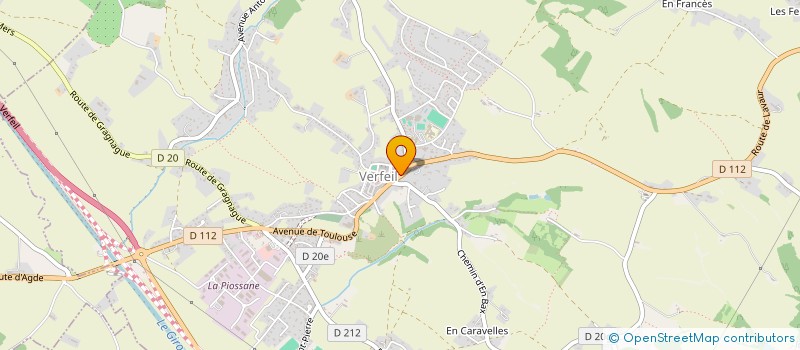 localisation de l'entreprise LES PETITS FILOUS  VERFEIL