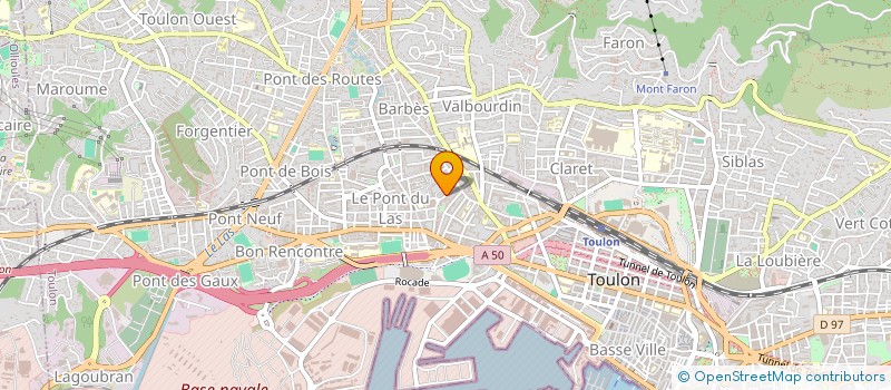 localisation de l'entreprise LES PETITS FILOUS à TOULON