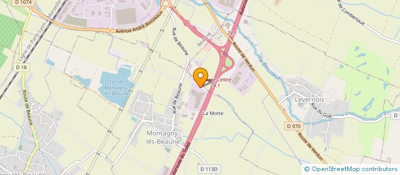 localisation de l'entreprise LES PETITS FILS DE VEUVE AMBAL à MONTAGNY-LES-BEAUNE