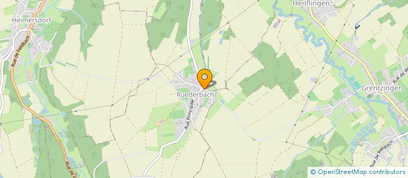 localisation de l'entreprise LES PETITS FORGERONS  RUEDERBACH