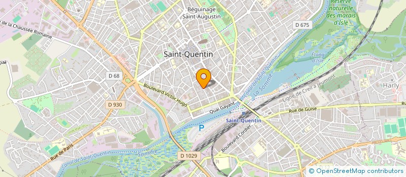 localisation de l'entreprise LES PETITS FUTES à SAINT-QUENTIN