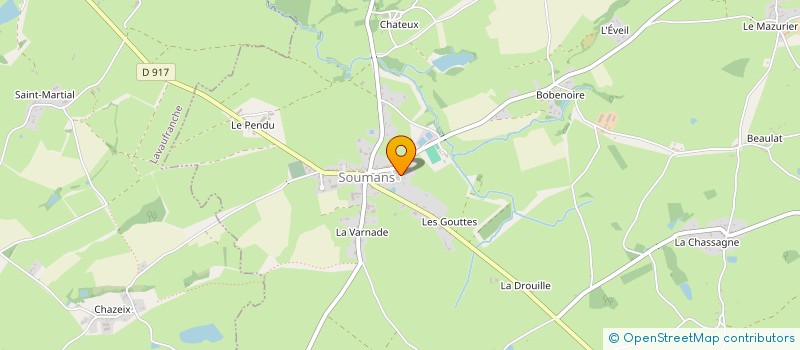 localisation de l'entreprise LES PETITS GALOPINS  SOUMANS