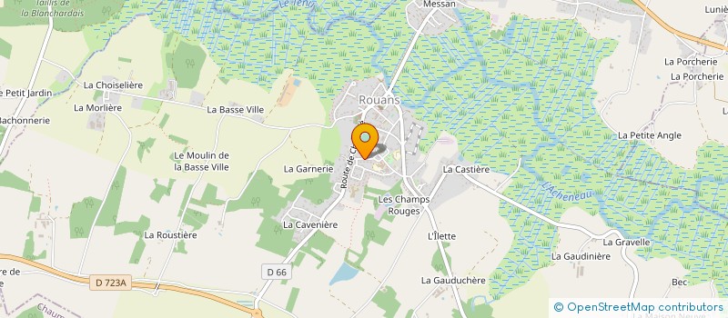 localisation de l'entreprise LES PETITS GOURMANDS à ROUANS