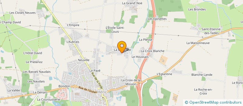 localisation de l'entreprise LES PETITS HERISSONS à HERIC