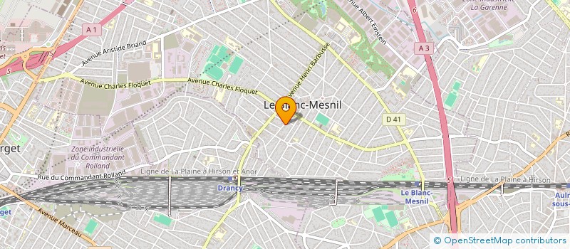 localisation de l'entreprise LES PETITS HIBOUX EVEILLES (LPHE) à LE BLANC-MESNIL