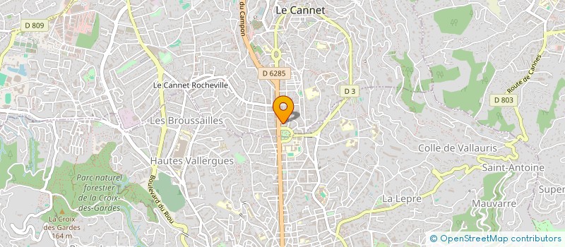 localisation de l'entreprise LES PETITS IMMOBILIERS à LE CANNET
