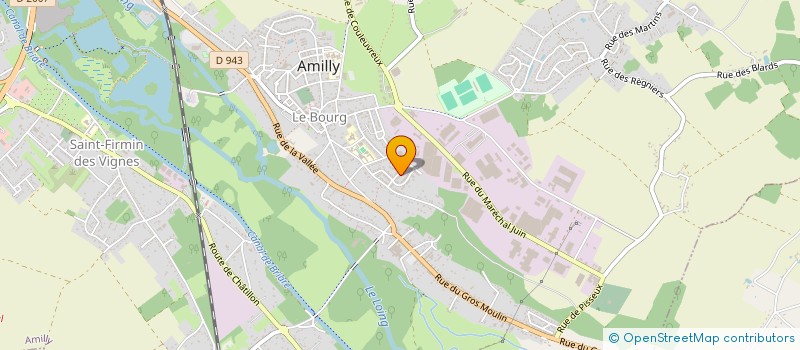 localisation de l'entreprise LES PETITS JOYAUX à AMILLY