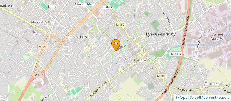 localisation de l'entreprise LES PETITS LOULOUS DE ST EX  HEM