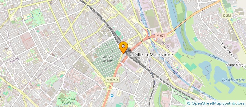 localisation de l'entreprise LES PETITS LOUPS  NANCY