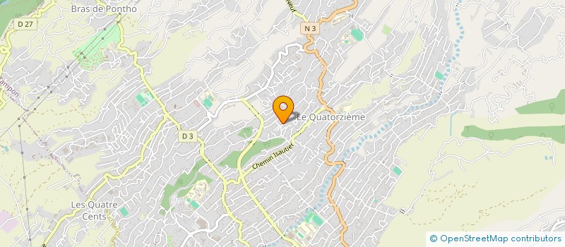 localisation de l'entreprise LES PETITS LUTINS  LE TAMPON