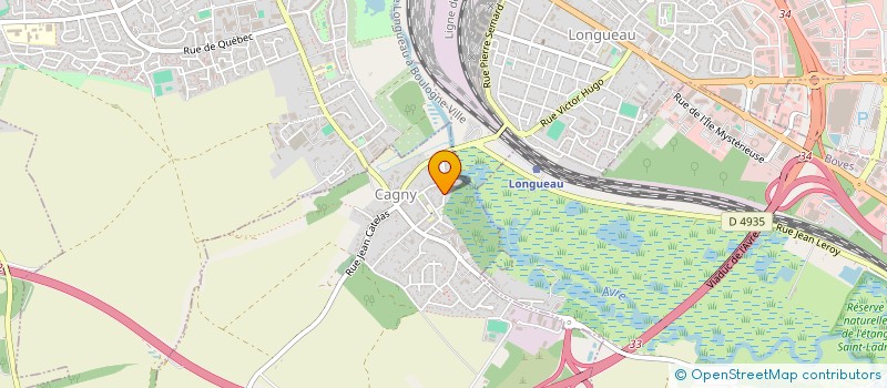 localisation de l'entreprise LES PETITS LUTINS DE CAGNY à CAGNY