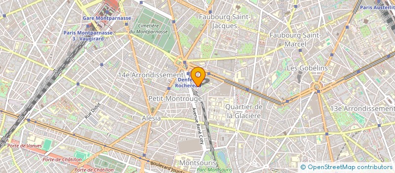 localisation de l'entreprise LES PETITS LUTINS DE L'ART DU à PARIS