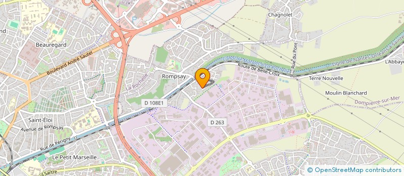 localisation de l'entreprise LES PETITS MATELOTS  PERIGNY