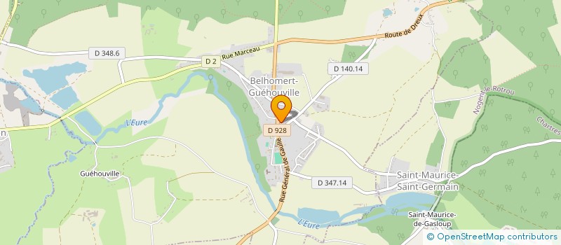 localisation de l'entreprise LES PETITS METIERS à BELHOMERT-GUEHOUVILLE
