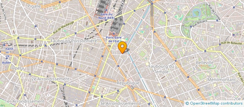 localisation de l'entreprise LES PETITS MEUBLES DE MARIE  PARIS