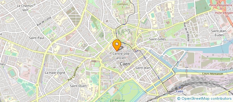 localisation de l'entreprise LES PETITS MIRACLES à CAEN