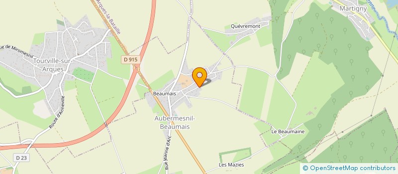 localisation de l'entreprise LES PETITS MOMES DE LA VARENNE (APE-PMV)  AUBERMESNIL-BEAUMAIS