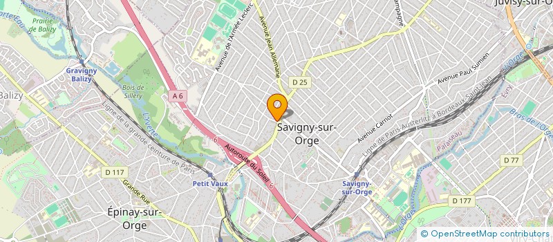 localisation de l'entreprise LES PETITS NAKAMAS à SAVIGNY-SUR-ORGE