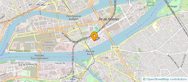 localisation de l'entreprise LES PETITS NANTAIS à NANTES