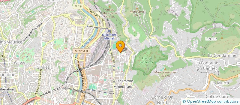 localisation de l'entreprise LES PETITS NICOIS (L.P.N )  NICE