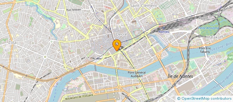 localisation de l'entreprise LES PETITS NOMADES  NANTES